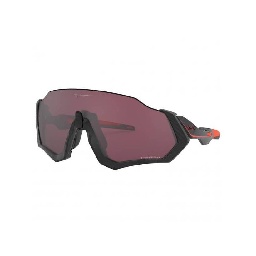 Gafas Oakley Flight Jacket - Ignite Collection - Matte Black Orange Prizm Road Black