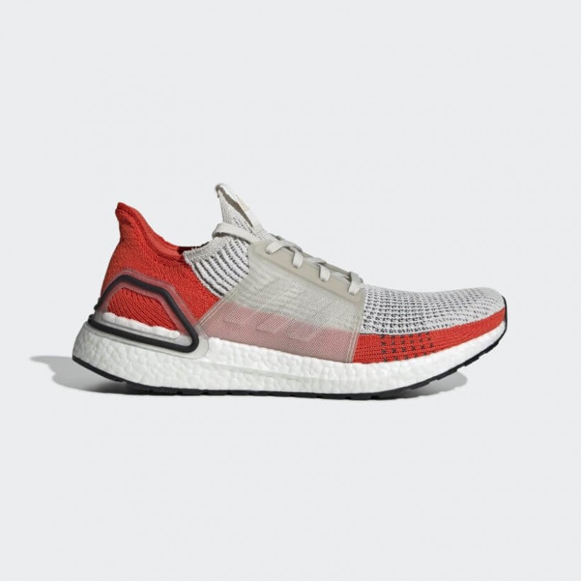 Adidas Ultra Boost 19 White Orange PV19 Shoes