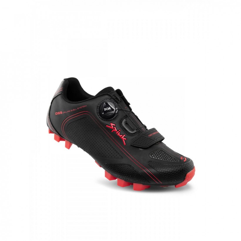 Spiuk Altube-M MTB Shoes Matte Black Red