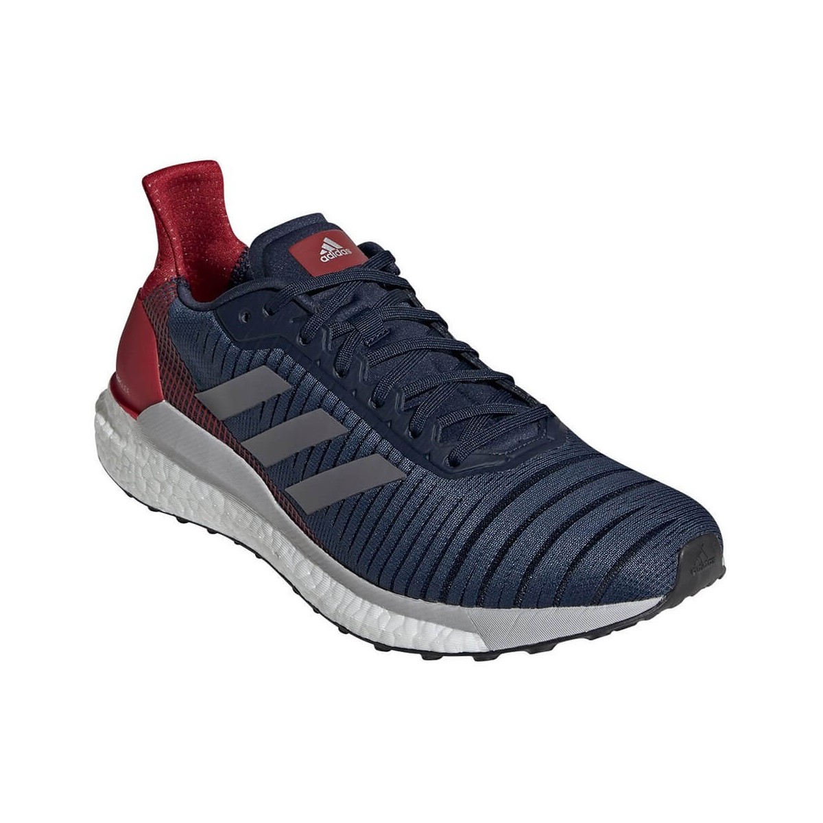 Zapatillas adidas Solar Glide 19 azul oscuro rojo gris OI19 Hombre