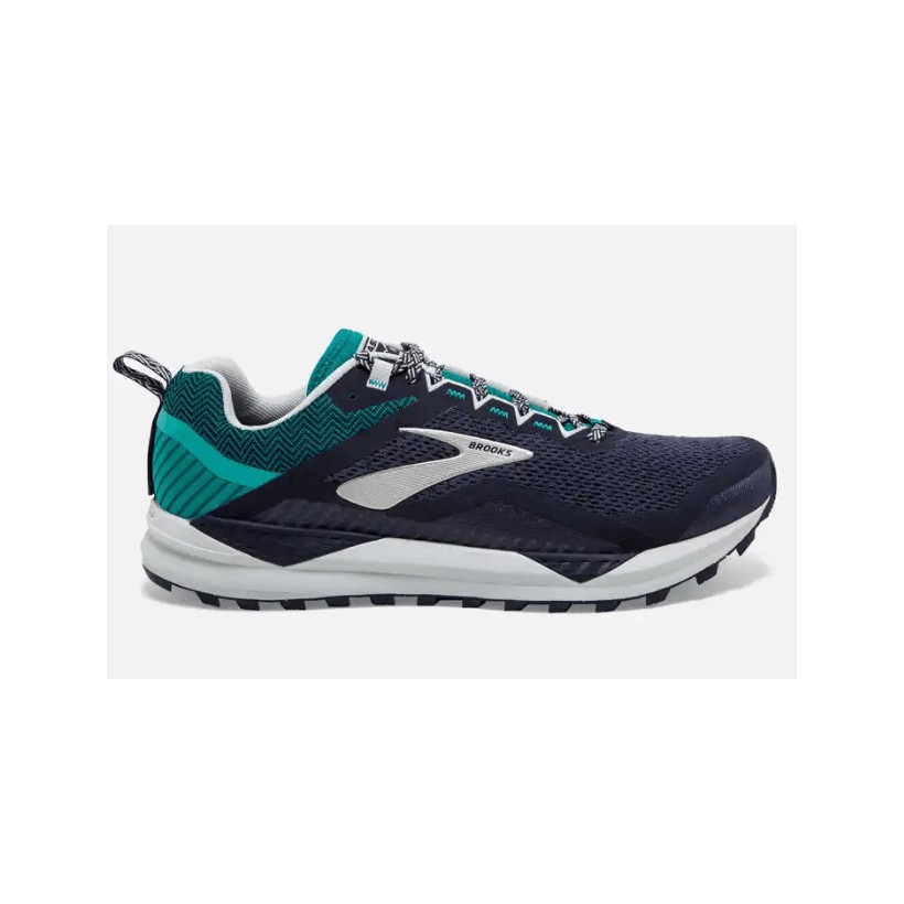 Brooks Cascadia 14 Schuhe Blau Grün AW19