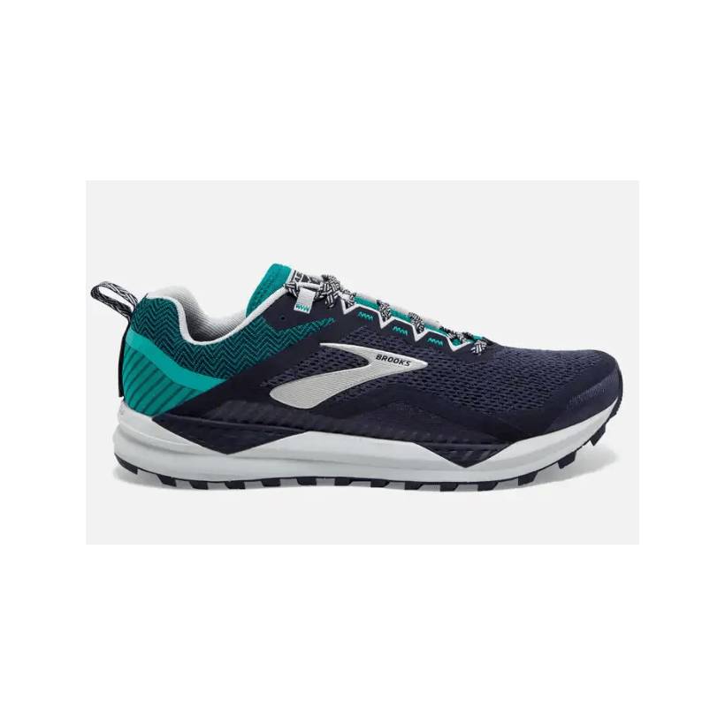 Zapatillas Brooks Cascadia 14 Azul Verde OI19