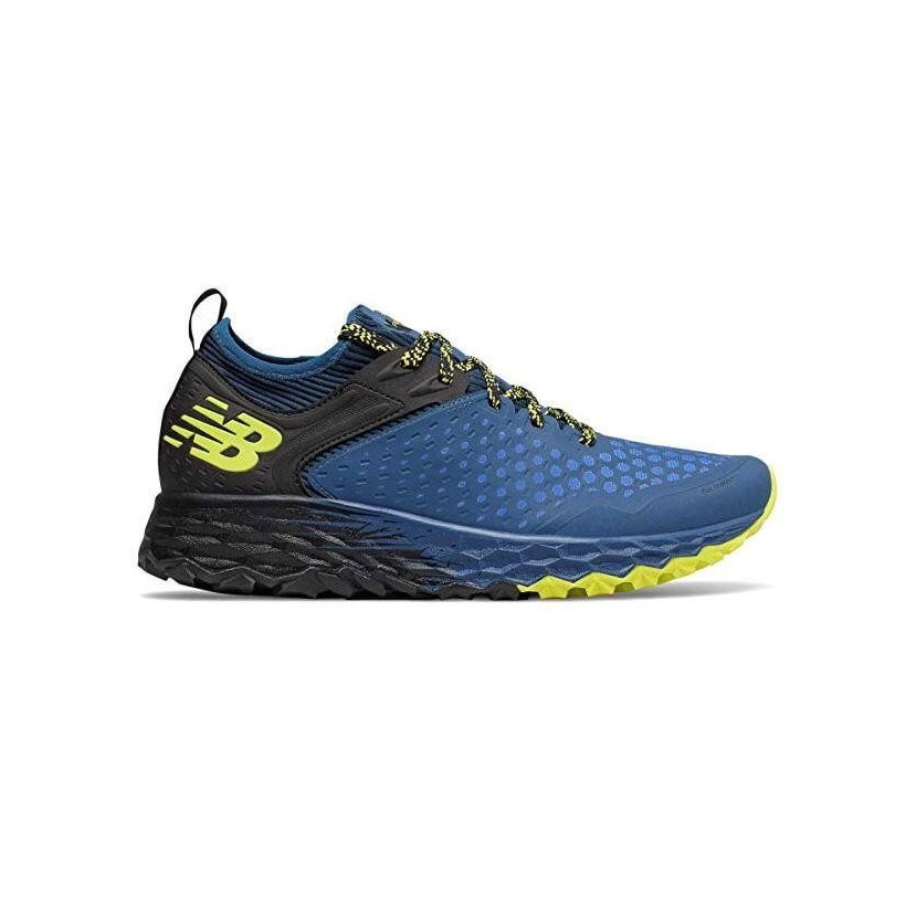 Tênis New Balance Hierro V4 Azul Preto Amarelo AW19