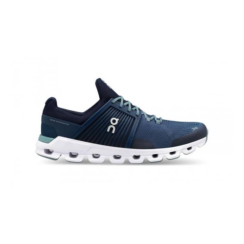 ON CloudSwift Blue Denim / Midnight Sneakers