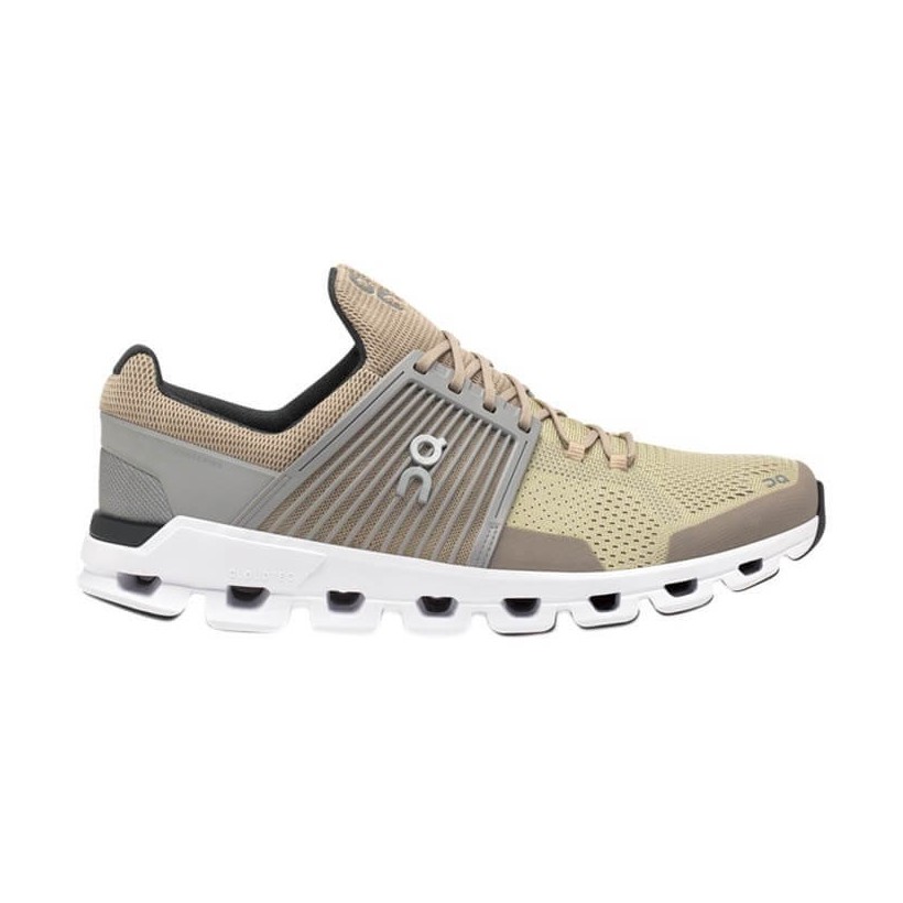 ON CloudSwift Sandgraue Schuhe