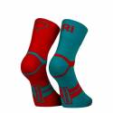 Calcetín Sporcks Six Seconds Red Blue