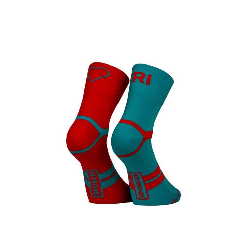 Sporcks Six Seconds Red Blue Sock