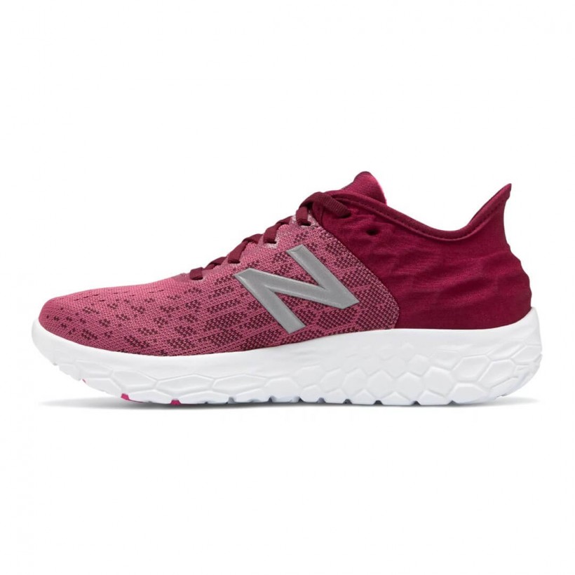 Chaussures De Course New Balance Fresh Foam Beacon v2 Rose Maroon AW19 Femme