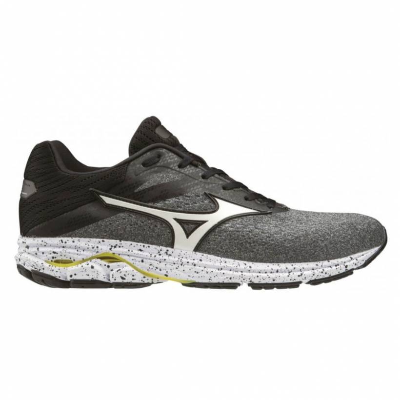 Mizuno Wave Rider 23 Gray Black AW19 Men's Running Shoes