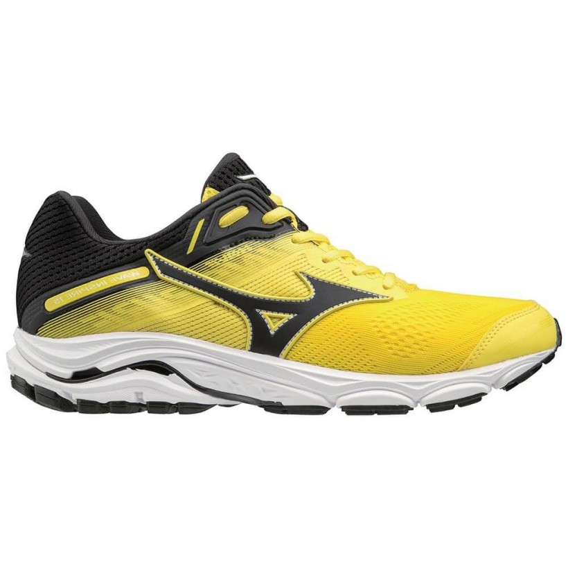 Mizuno Wave Inspire 15 gelbe AW19 Herren Laufschuhe