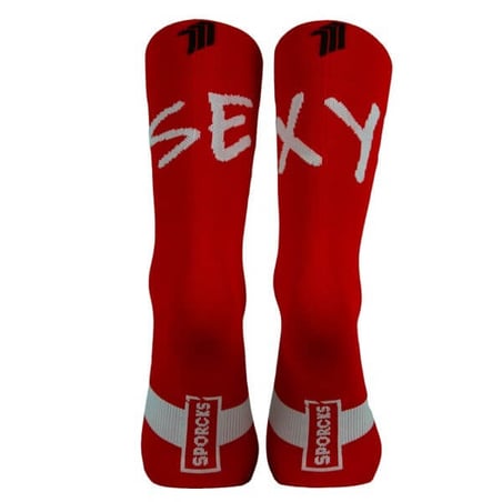 Sporcks Sexy Red Cycling Sock