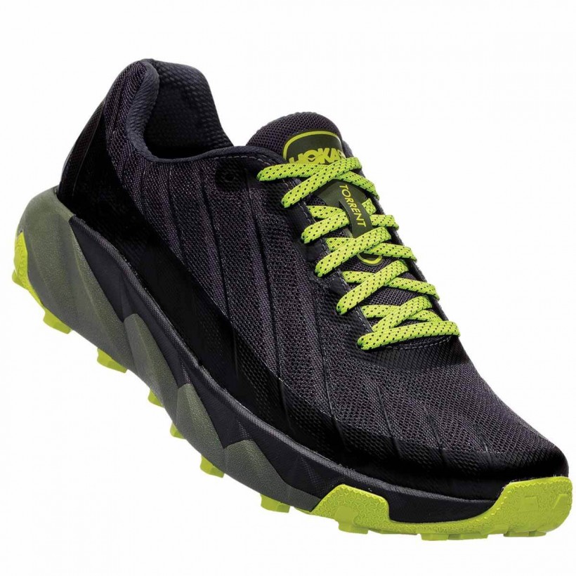 Hoka One One Torrent Black Ebony SS19 Trail Men's Shoes