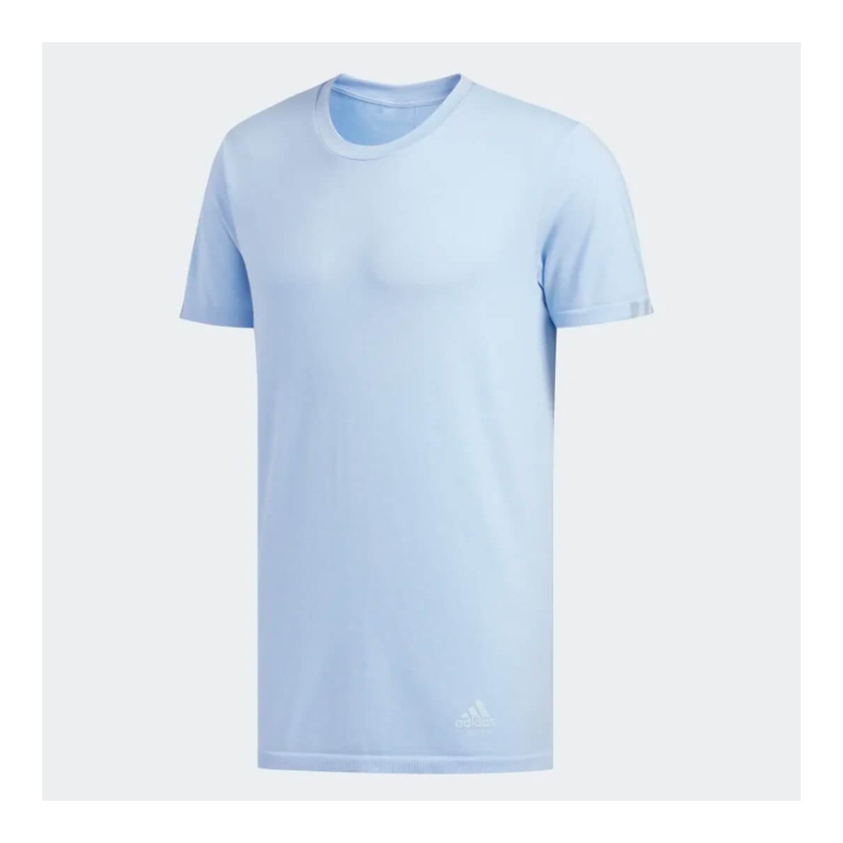 Adidas 25/7 Running Shirt Light Blue Man