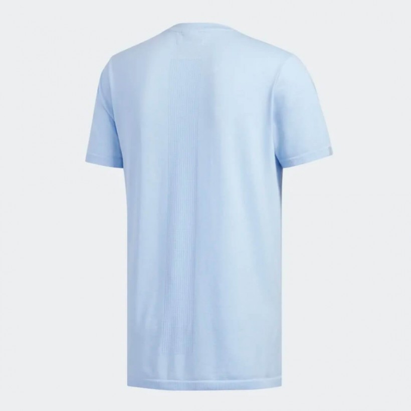 Adidas 24/7 Laufhemd Hellblauer Mann