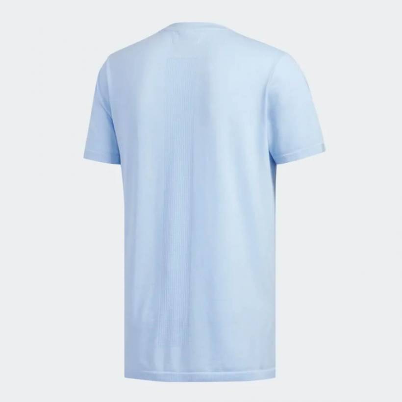 T-shirt running uomo Adidas 24/7 azzurra