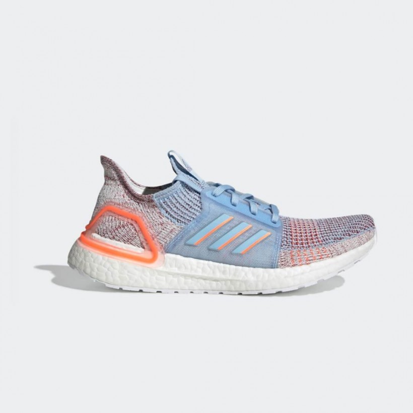 Zapatillas Adidas Ultra Boost 19 Azul Coral OI19 Mujer