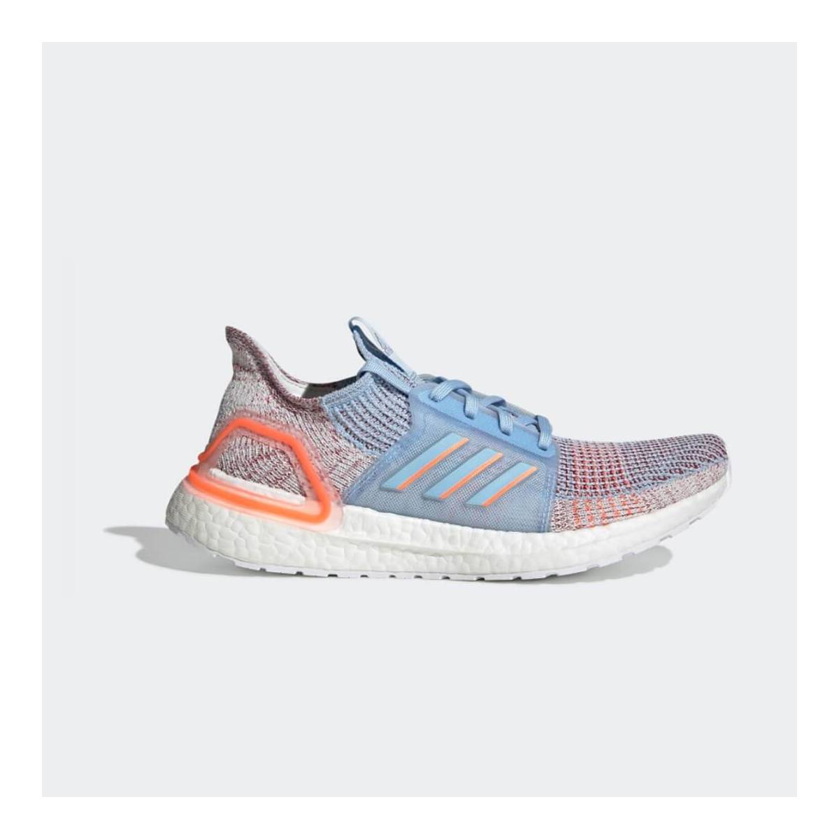 Adidas Ultra Boost 19 Chaussures De Course Corail Bleu AW19 Femme