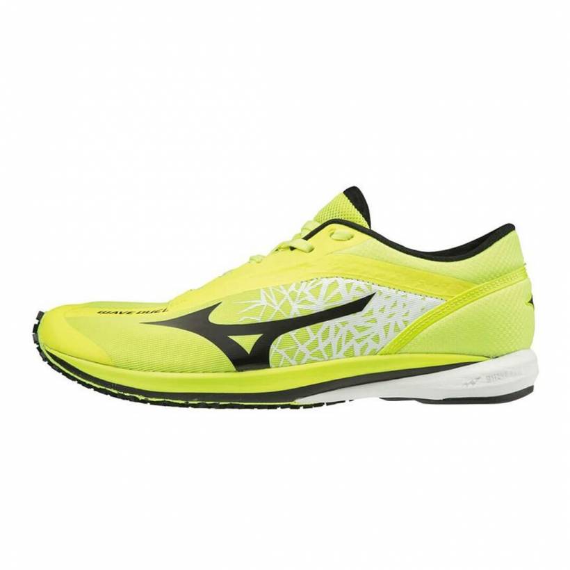 Chaussures Running Mizuno Wave Duel Jaune AW19 Homme