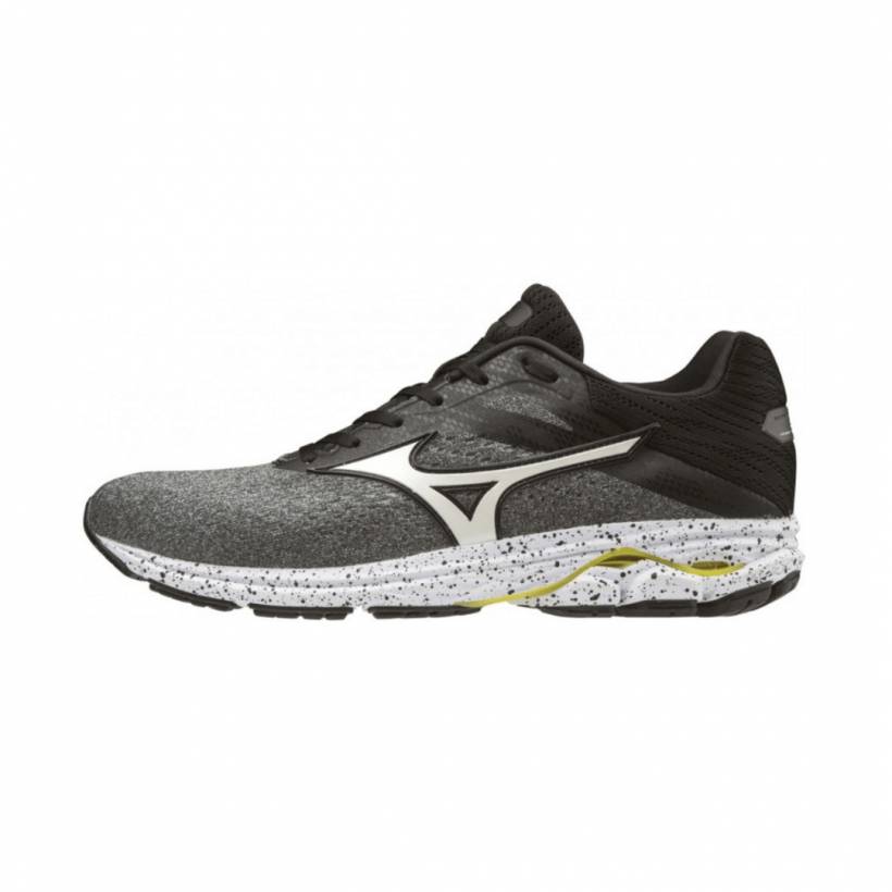 Mizuno Wave Rider 23 Gray Black AW19 Men's Running Shoes