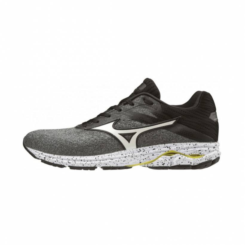 Scarpe Running Mizuno Wave Rider 23 Grigio Nero AW19 Uomo
