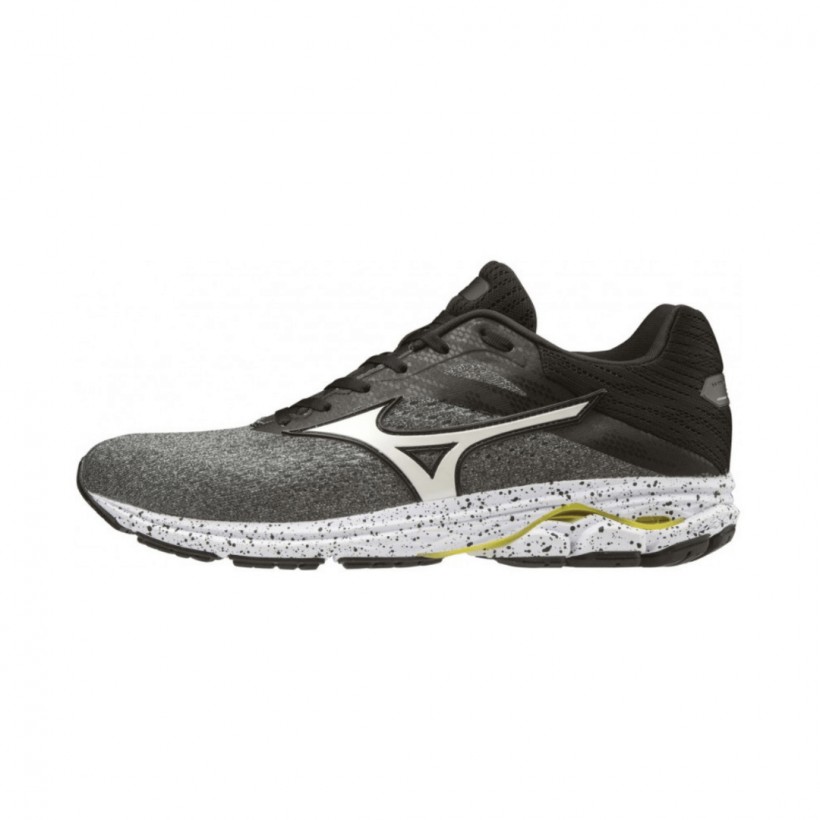 Zapatillas Running Mizuno Wave Rider 23 Gris Negro OI19 Hombre