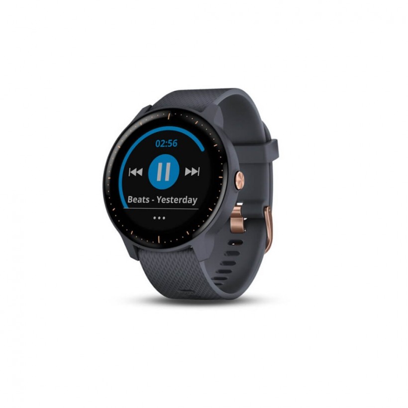 Garmin Vivoactive® 3 Music Granite Blue and Gold