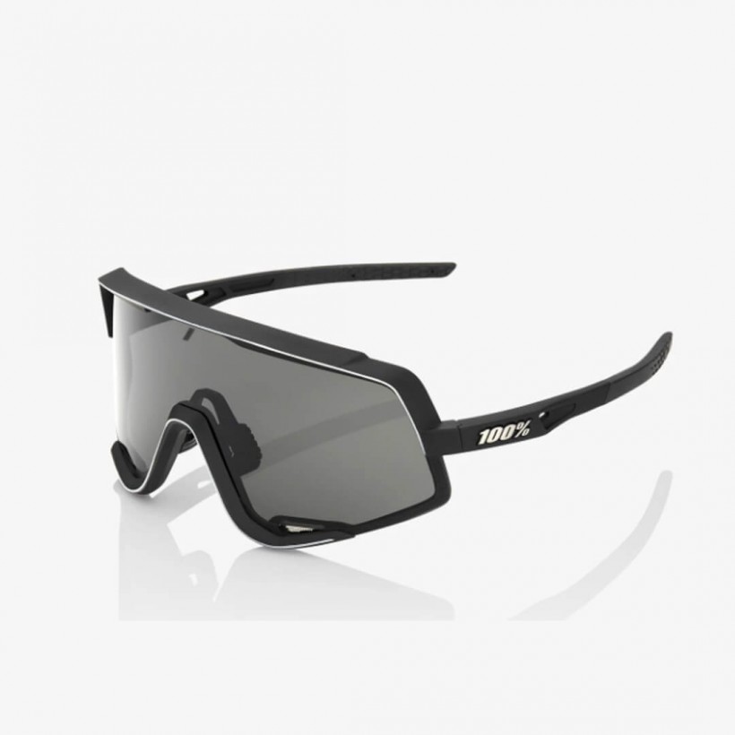 Glasses 100% Glendale Soft Tact Black Smoke Lens