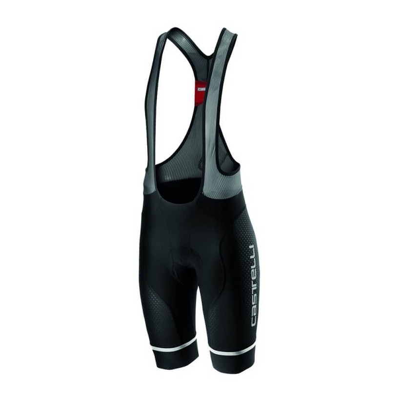 Culotte Castelli Free Aero Race 4 Negro Gris Oscuro (KIT)