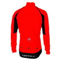 Castelli Perfetto Jacket Detachable Sleeves Windstopper Rosso Corsa Red