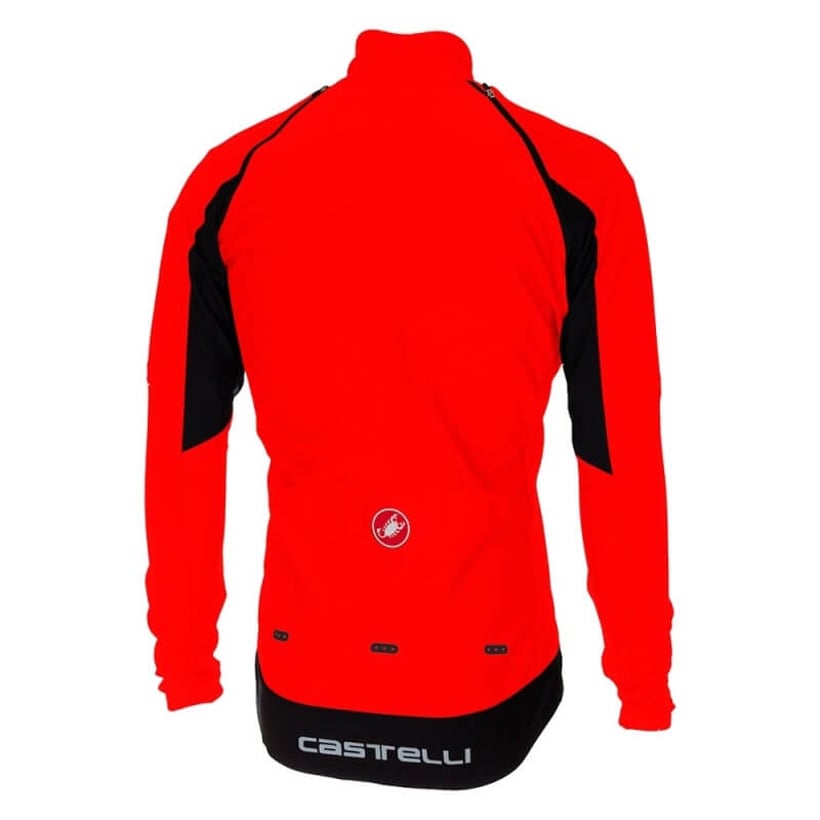 Chaqueta Castelli Perfetto mangas desmontables Rosso Corsa rojo