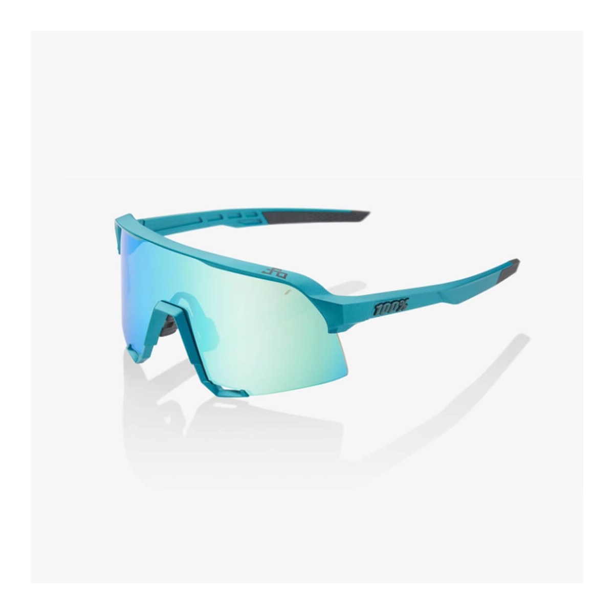 100 DE  günstig Kaufen-Brille 100% S3 Limited Edition Peter Sagan Blauer Topas. Brille 100% S3 Limited Edition Peter Sagan Blauer Topas <![CDATA[Brille 100% S3 Limited Edition Peter Sagan Blauer Topas Der S3 kombiniert die Eigenschaften von zwei bekannten 100% Brillenmodellen, 