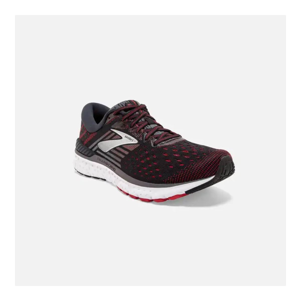 Zapatillas Brooks Transcend 6 Negro Rojo OI19 Hombre