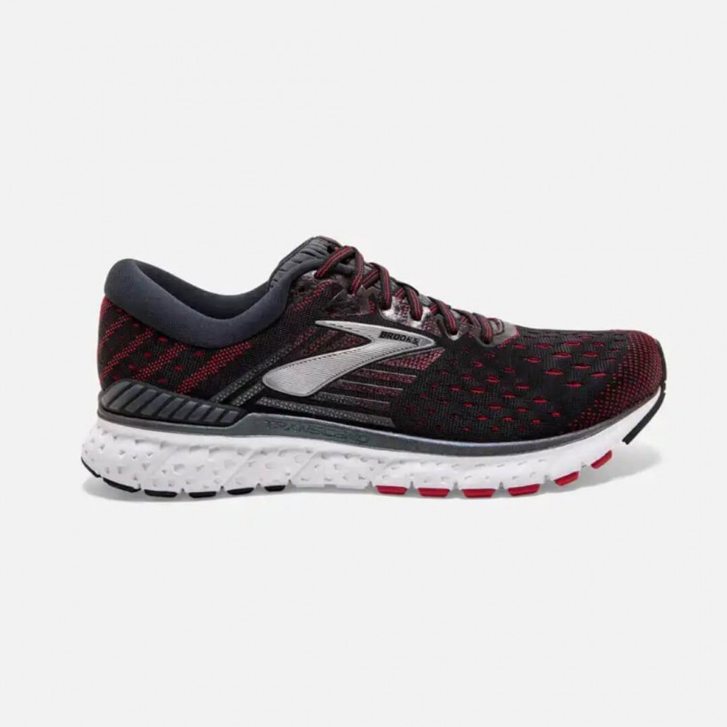 Brooks Transcend 6 Black Red AW19 Mens