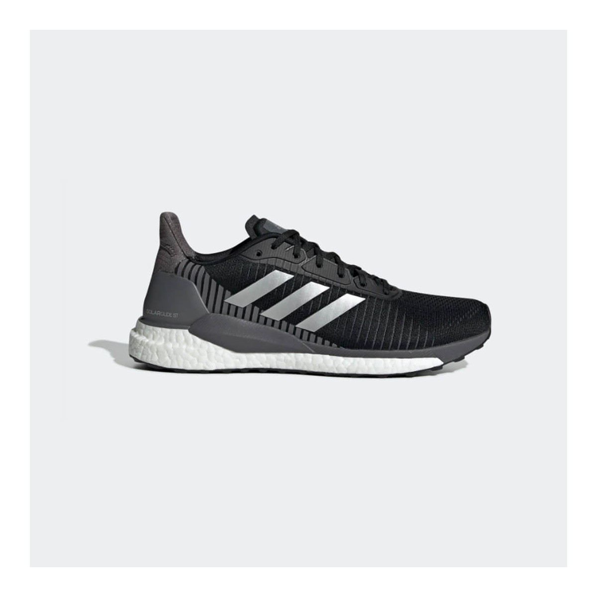 Lima Mediador Emoción Zapatillas Adidas Solar Glide ST 19 Negro Gris Plata OI19