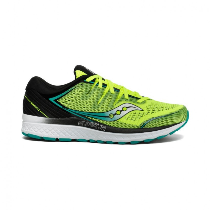 Saucony Guide ISO 2 Running Shoes Yellow Black AW19 Man