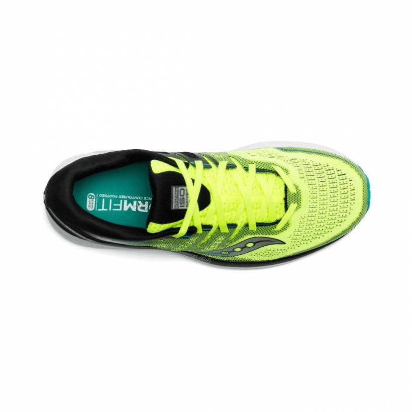 Saucony Guide ISO 2 Giallo Nero AW19 Scarpe da corsa da uomo