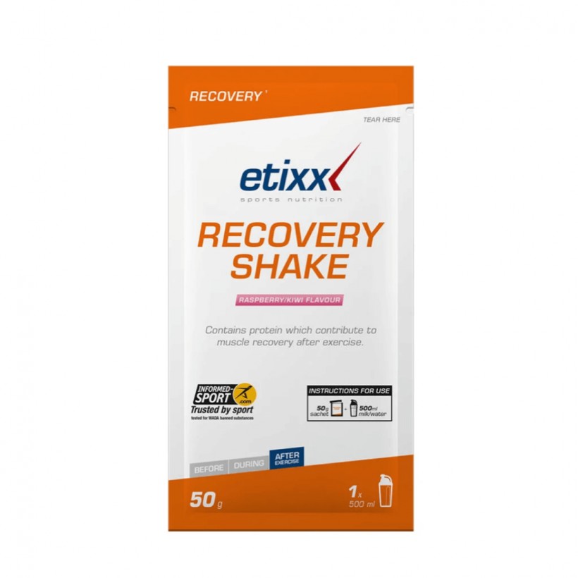 Recovery Shake Etixx 50g Raspberry Kiwi