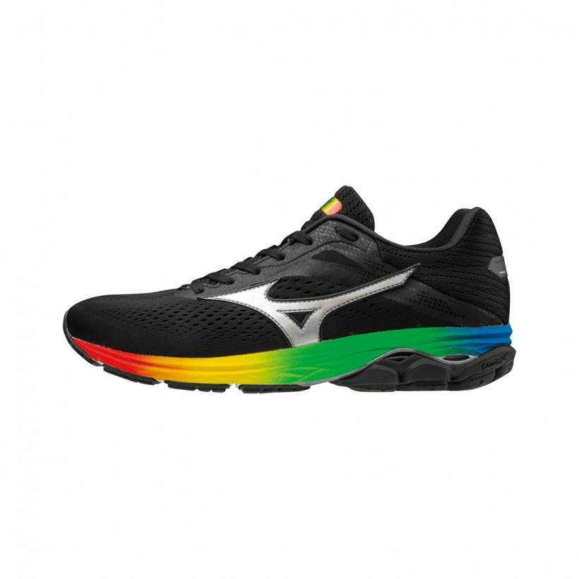 Mizuno Wave Rider 23 Osaka Nero Multicolor AW19 Scarpe da corsa da uomo