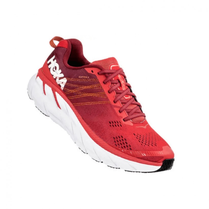 Hoka One One Clifton 6 Red AW 19 Men's Shoes