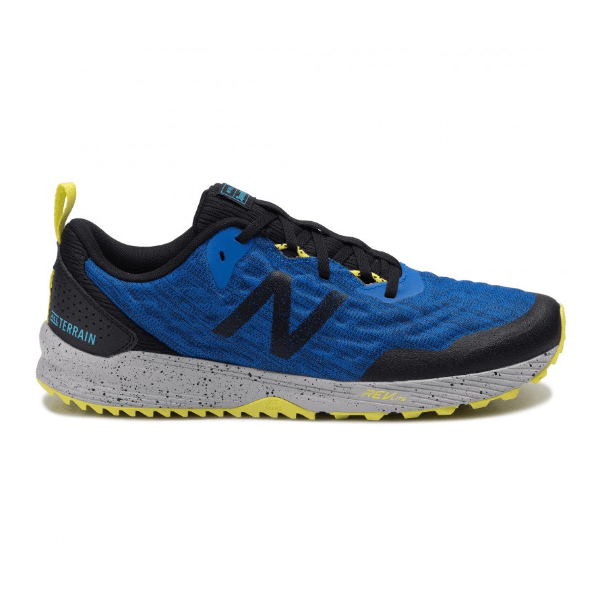 Zapatillas de Trail New Balance Nitrel v3 Azul Negro Amarillo Hombre