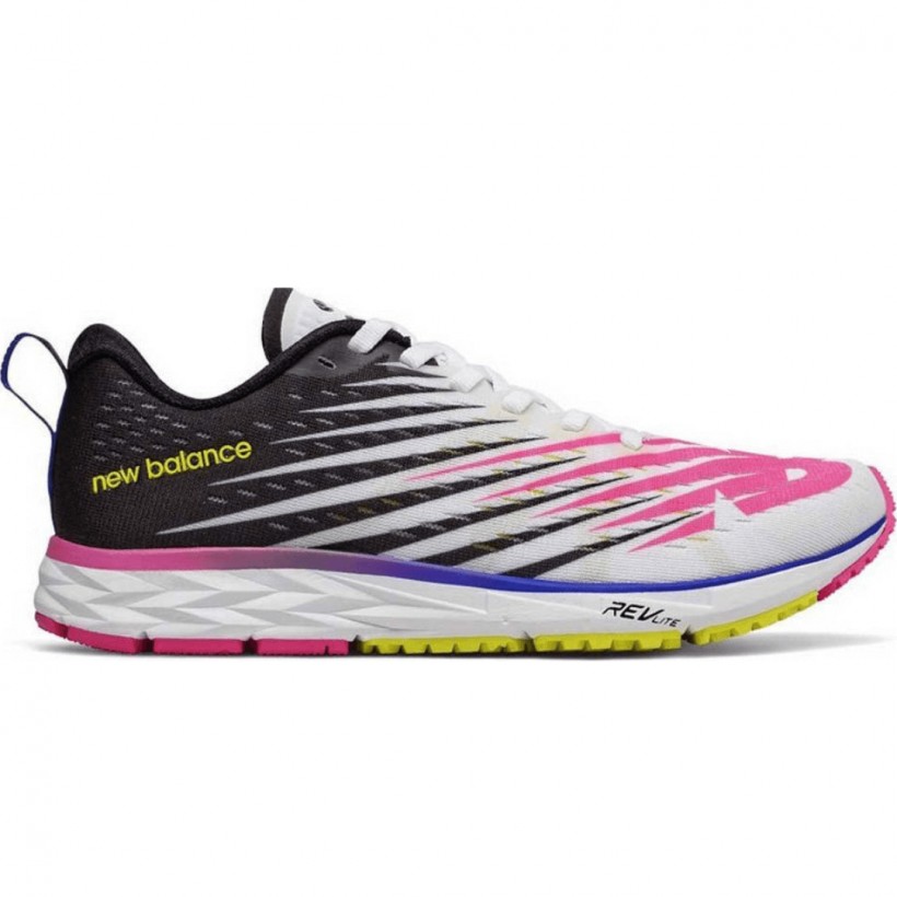 Scarpe da corsa New Balance 1500 V5 Bianca Nero Rosa AW19 Donna