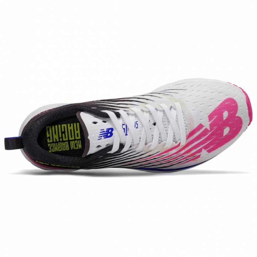 Scarpe da corsa New Balance 1500 V5 Bianca Nero Rosa AW19 Donna