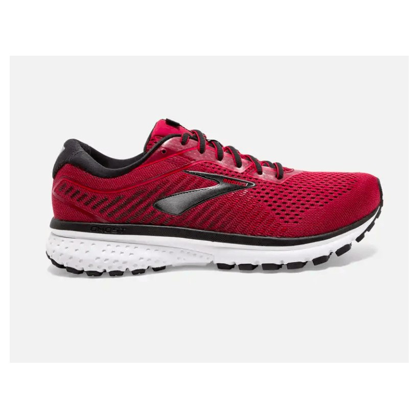 Brooks Ghost 12 Red Black AW19 Men's Shoes