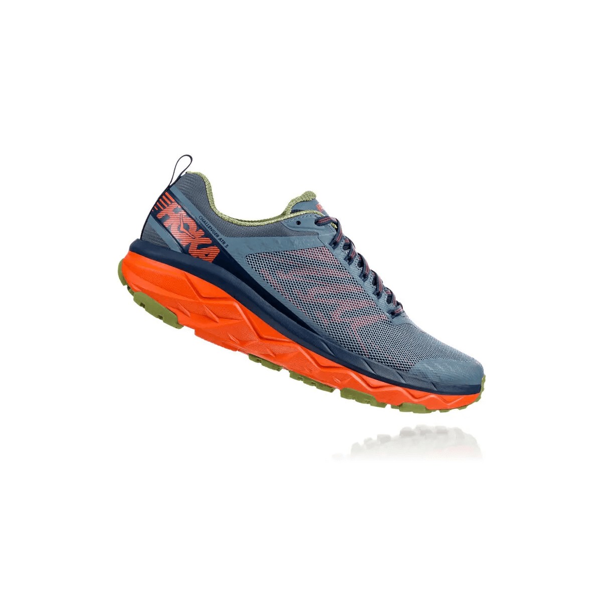 Hoka One One Challenger ATR 5 Trail Shoes Blue Orange AW19 Man