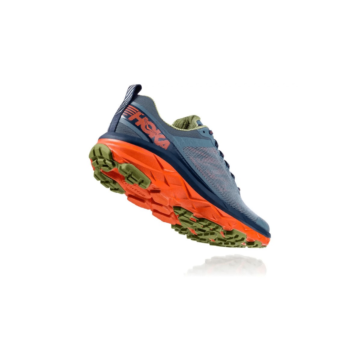 Hoka One One Challenger ATR 5 Trail Shoes Blue Orange AW19 Man