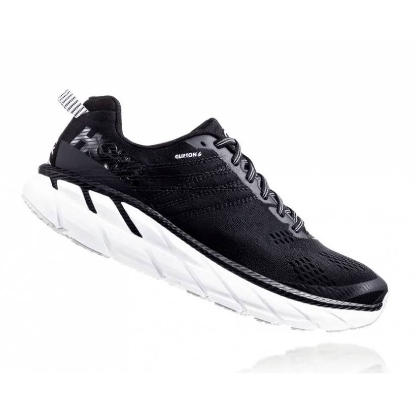 Hoka One One Clifton 6 Schwarze AW19 Herrenschuhe