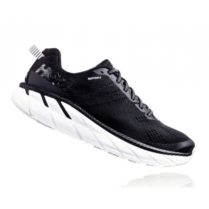 Zapatillas Hoka One One Clifton 6 Negro OI19 Hombre