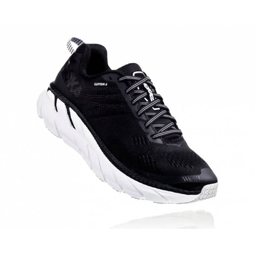 Hoka One One Clifton 6 Schwarze AW19 Herrenschuhe