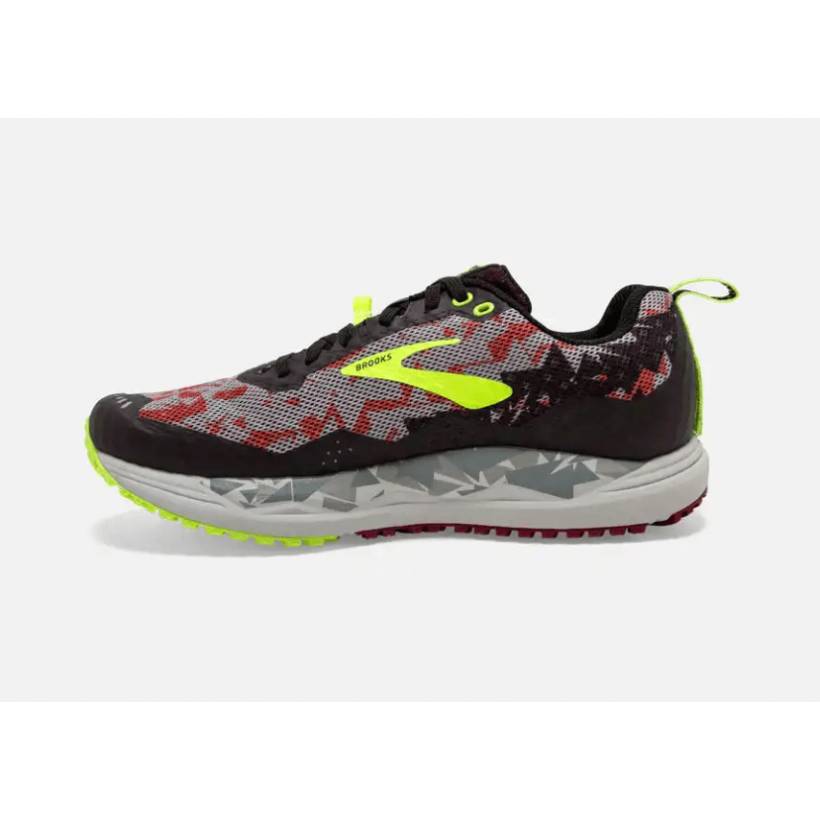 Zapatillas Brooks Caldera 3 Rojo Negro Gris OI19 Hombre