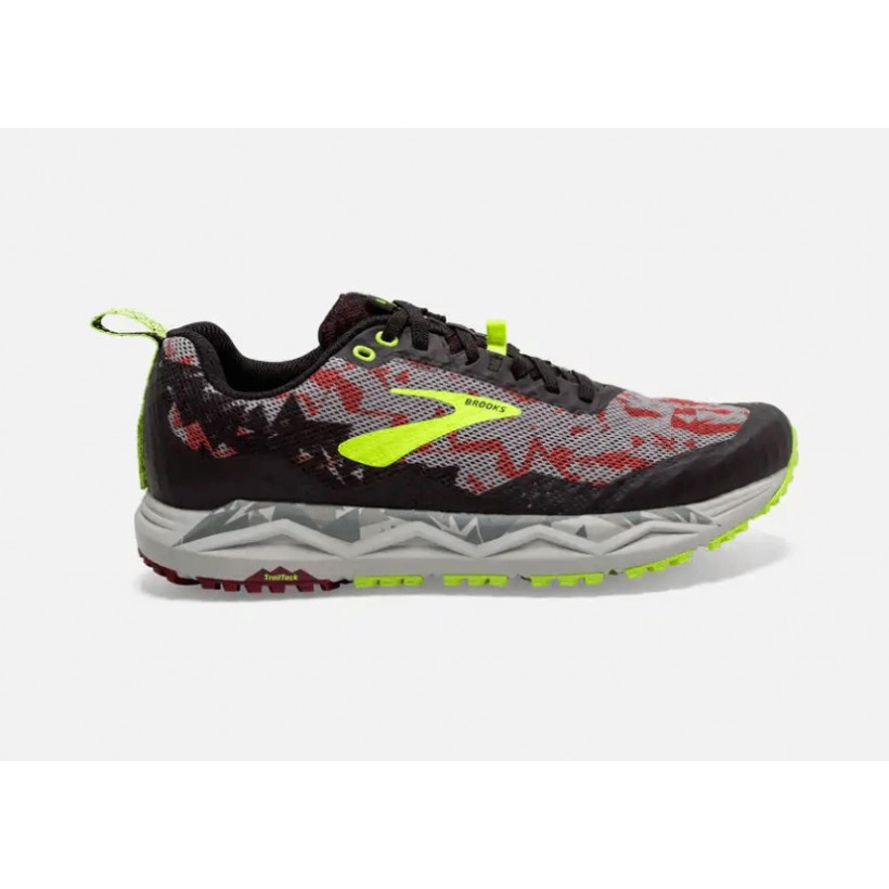 Brooks Caldera 3 Red Black Gray AW19 Men's Shoes